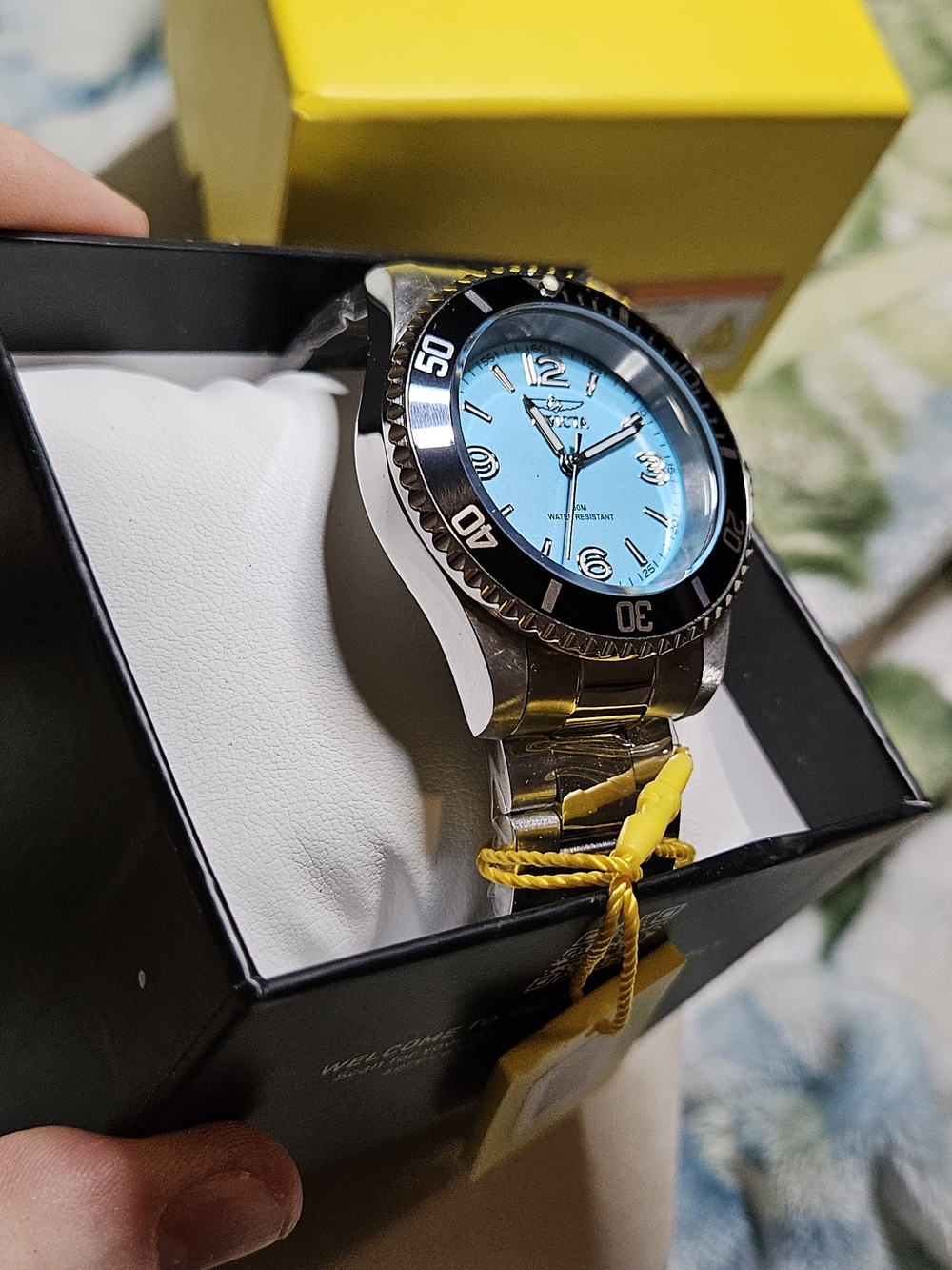 Invicta Specialty Rowan Stainless Steel with Turquoise Dial - Picture 16 of 16